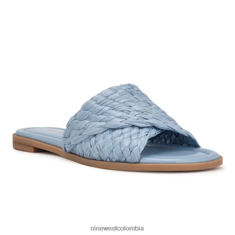 X0LV0650 niebla azul sandalias planas havah Nine West