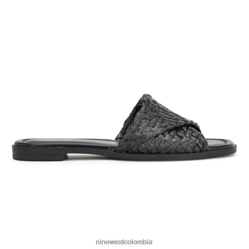 X0LV0651 negro sandalias planas havah Nine West