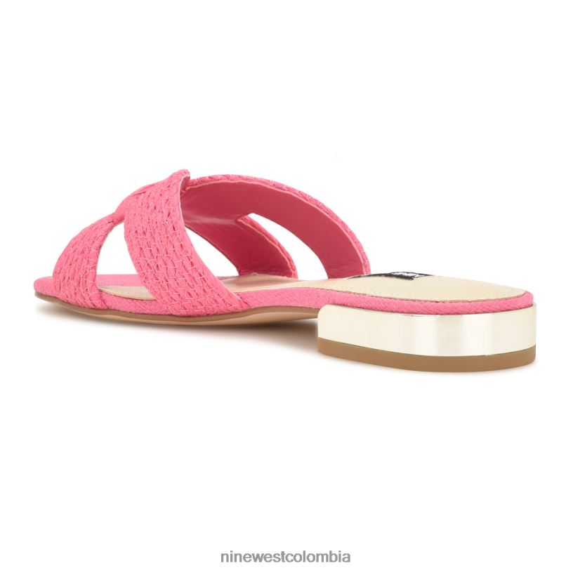 X0LV0663 rosa sandalias planas irenie Nine West