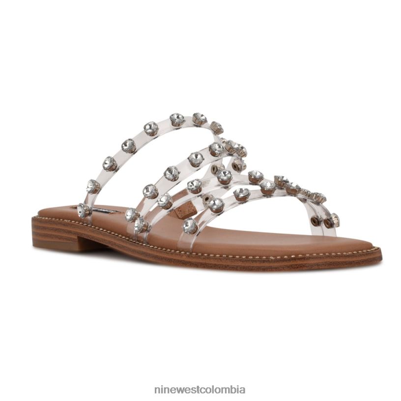 X0LV0676sandalias planas evan Nine West