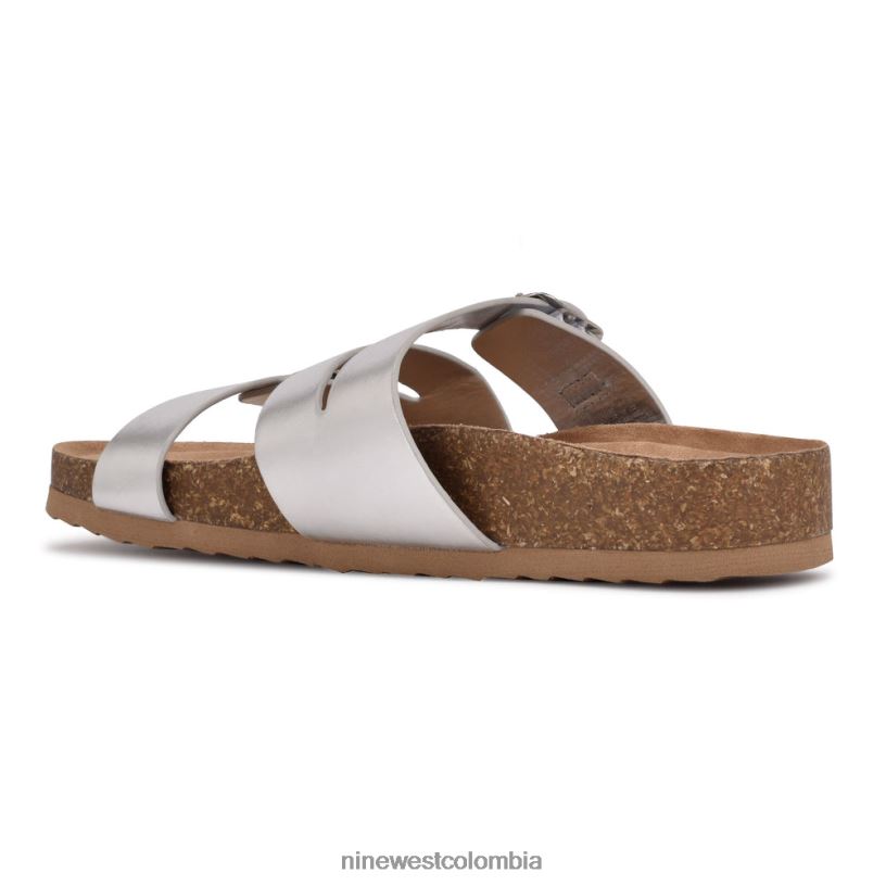 X0LV0684sandalias planas sommie Nine West