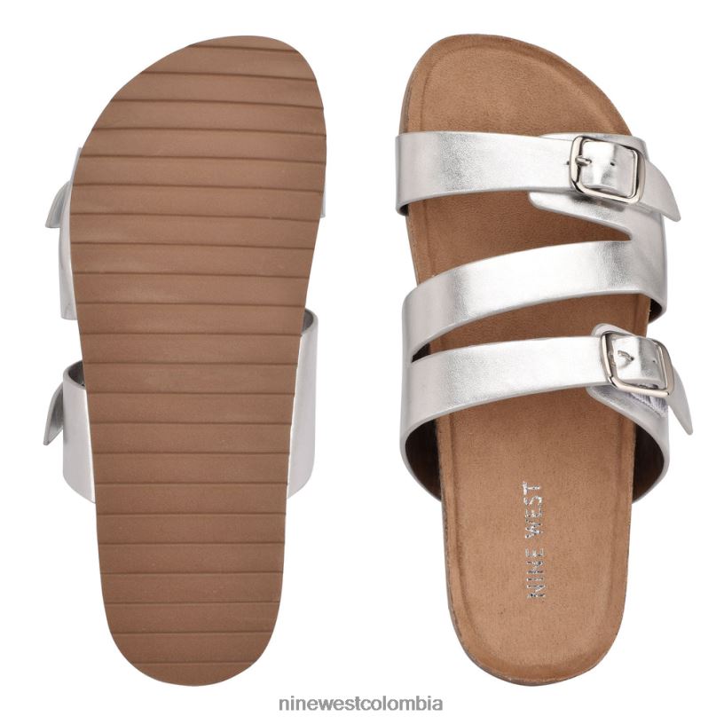 X0LV0684sandalias planas sommie Nine West