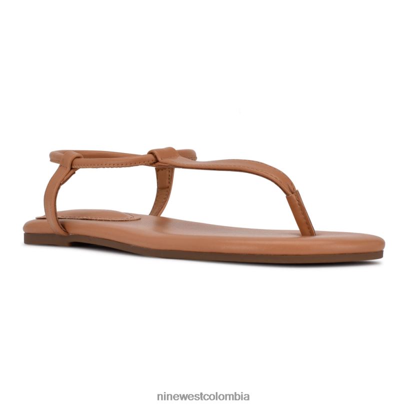 X0LV0692 natural sandalias planas bassie Nine West