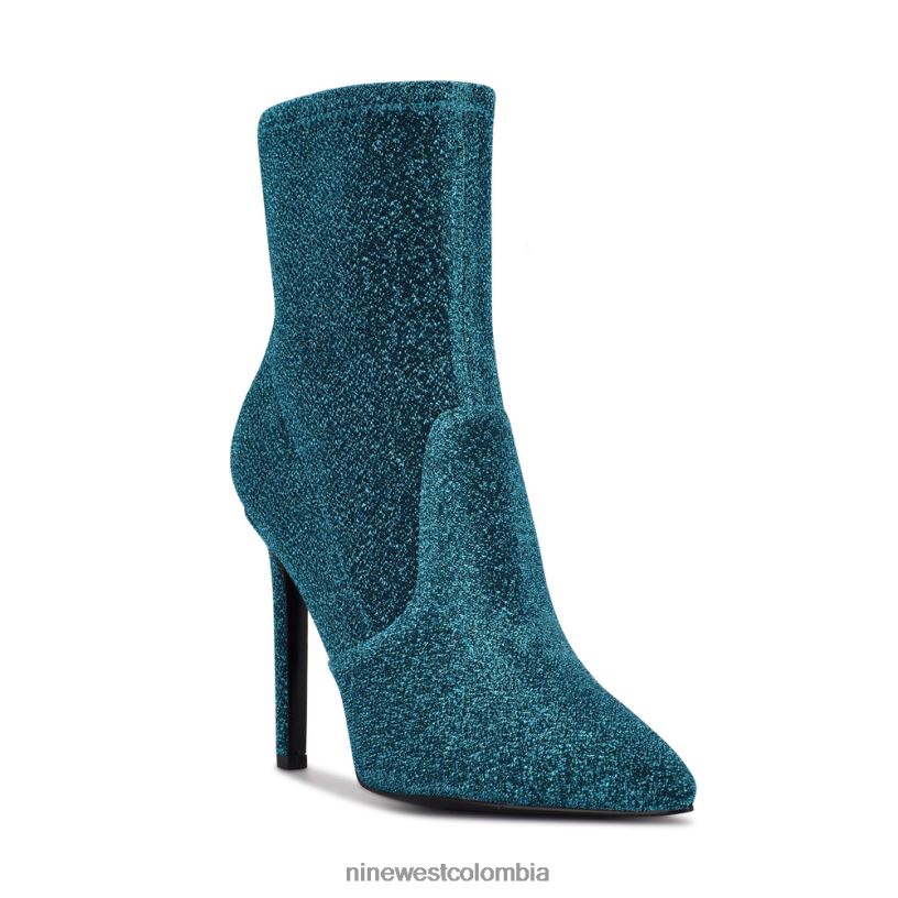 X0LV061537 brillo azul botines de vestir teoy Nine West