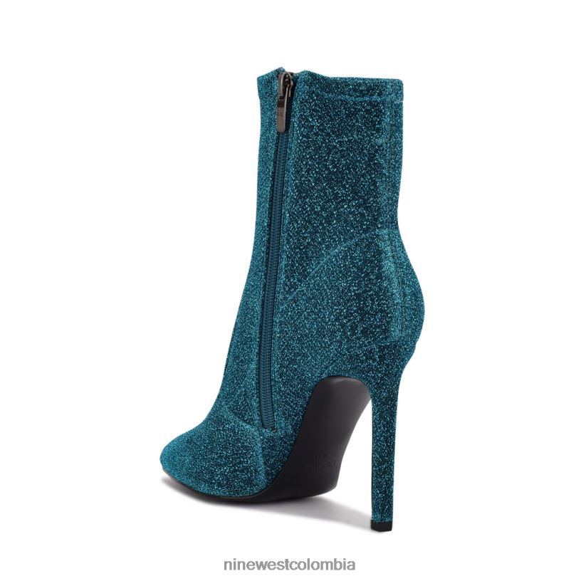 X0LV061537 brillo azul botines de vestir teoy Nine West