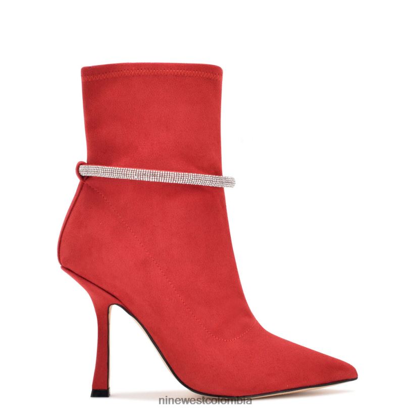 X0LV062939 gamuza roja botines de vestir ferba Nine West