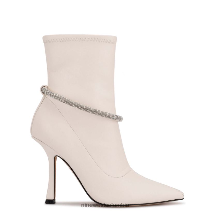 X0LV062951 cuero blanco botines de vestir ferba Nine West