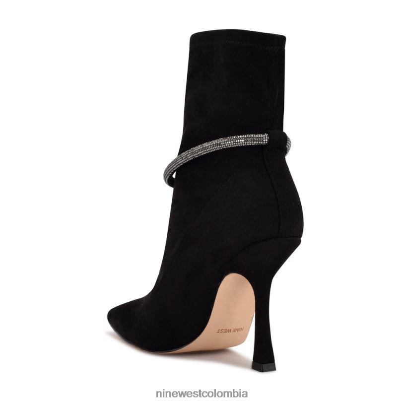 X0LV062952 ante negro botines de vestir ferba Nine West