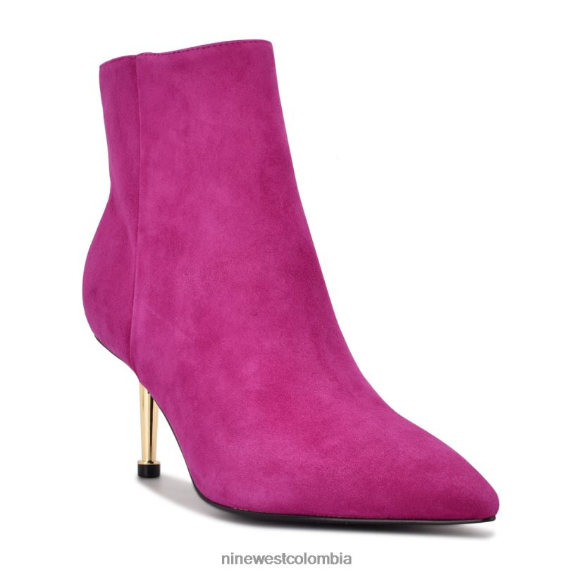 X0LV06923 gamuza rosa botines de vestir ritaa Nine West