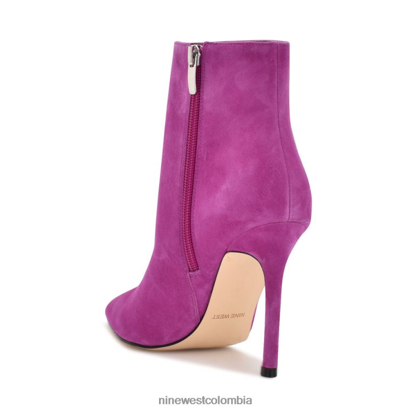 X0LV06950 gamuza magenta botines de vestir farrah Nine West