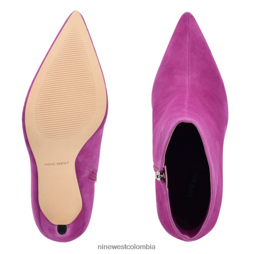 X0LV06950 gamuza magenta botines de vestir farrah Nine West