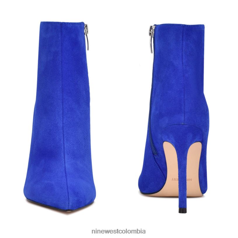 X0LV06951 gamuza azul botines de vestir farrah Nine West