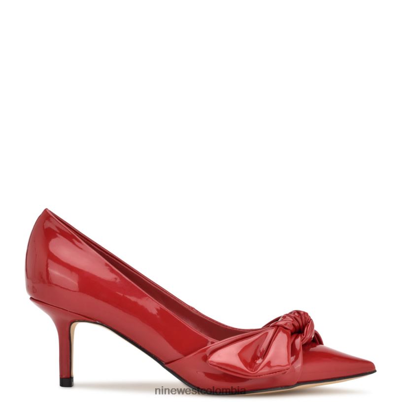 X0LV061159 charol rojo zapatos de vestir andee Nine West