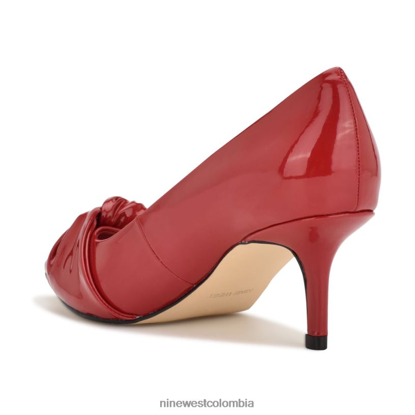 X0LV061159 charol rojo zapatos de vestir andee Nine West