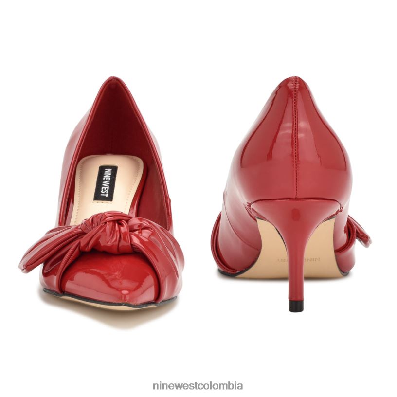 X0LV061159 charol rojo zapatos de vestir andee Nine West