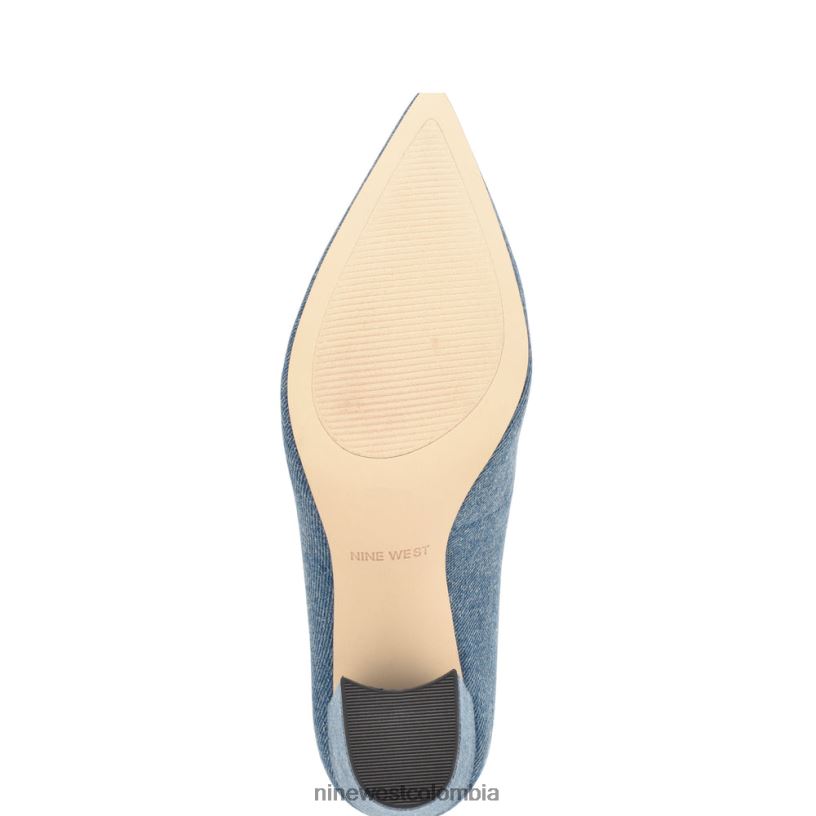 X0LV06868 mezclilla azul zapatos de vestir cara Nine West