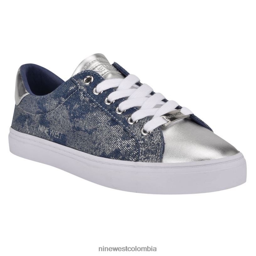 X0LV06884 mezclilla brillante mejores zapatillas casuales Nine West